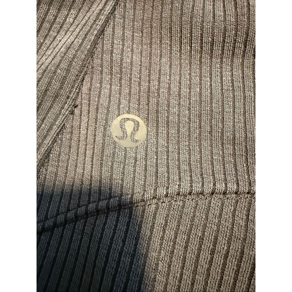 Lululemon Brushed Softstreme Ribbed Zip Flared Pant - 25” - 4 - Picture 8 of 9